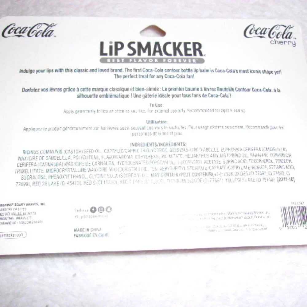 Lip Smacker Coca-Cola Contour Lip Balm - 0.28oz/2pc